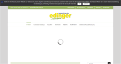 Desktop Screenshot of edinger-maerkte.de